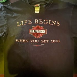 Harley Davidson T shirt size Large